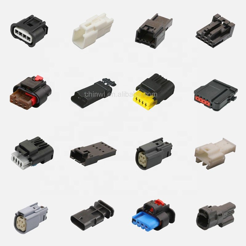 2 Pin Automotive Wiper Spray Motor Socket Plug Waterproof Connector for Dongfeng Fengxing Car MG640795-5