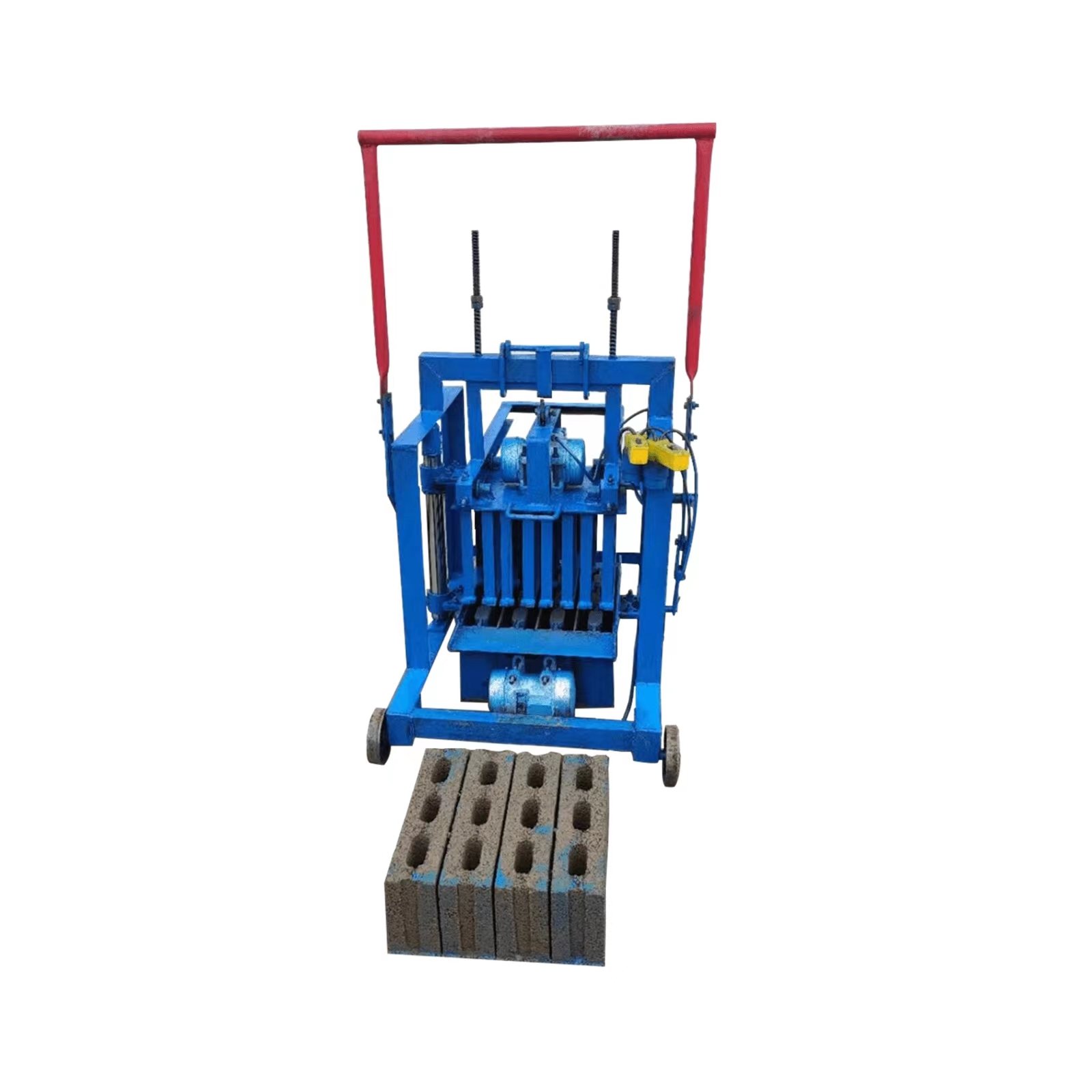 Semi-Automatic Brick Vibration Making Vibrating for Moulding Vibrated Block Machine