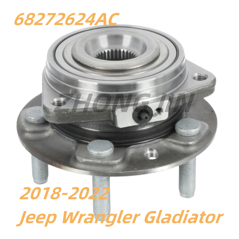 68272624AC Front Wheel Hub Bearing for 2018-2022 Jeep Wrangler Gladiator