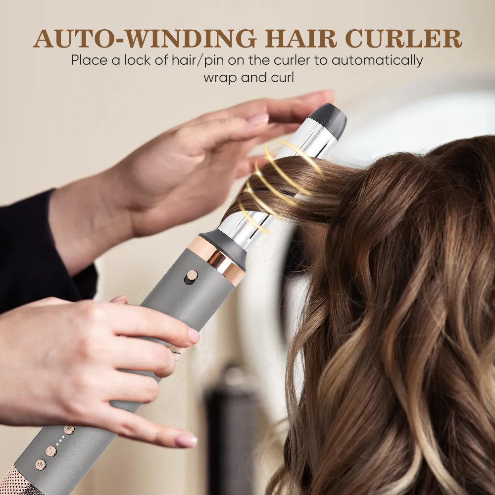 Professional Hair Styling Tools 110000RPM BLDC Brushless Hair Dryer Curling Iron Multi Styler High Speed 5 in 1 Hair Styler Set