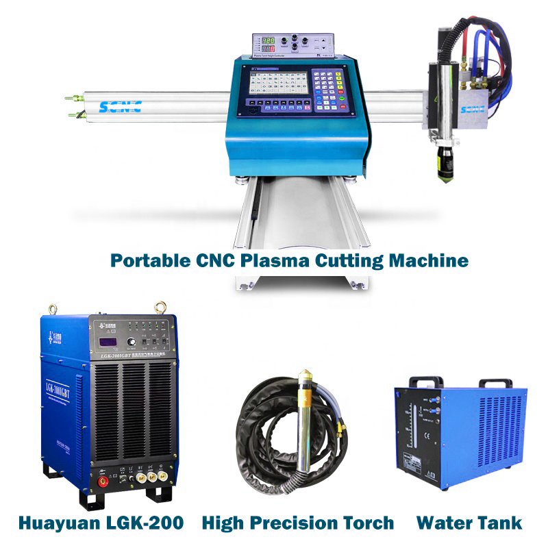 220 v / 120 v air Gas Cut 40 Cut 60 Torch Desktop Portable Cnc Plasma Cutting Machine 1500*3000mm