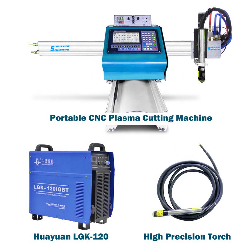 220 v / 120 v air Gas Cut 40 Cut 60 Torch Desktop Portable Cnc Plasma Cutting Machine 1500*3000mm