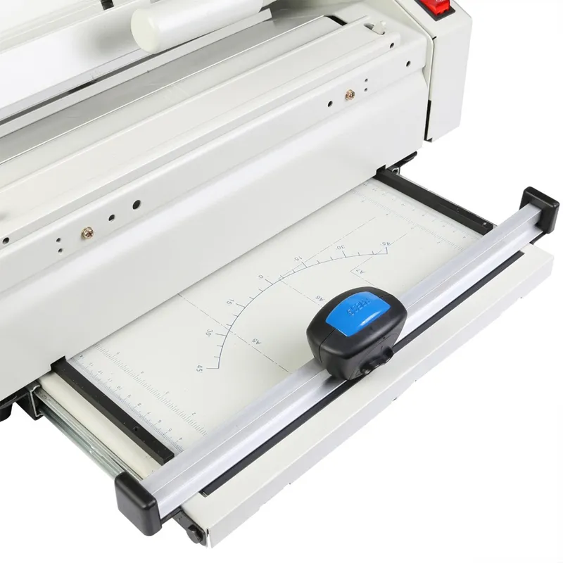 U-JB05 Semi-auto Desktop Glue Binding Machine Perfect Binding Machine with Cover Creasing Function