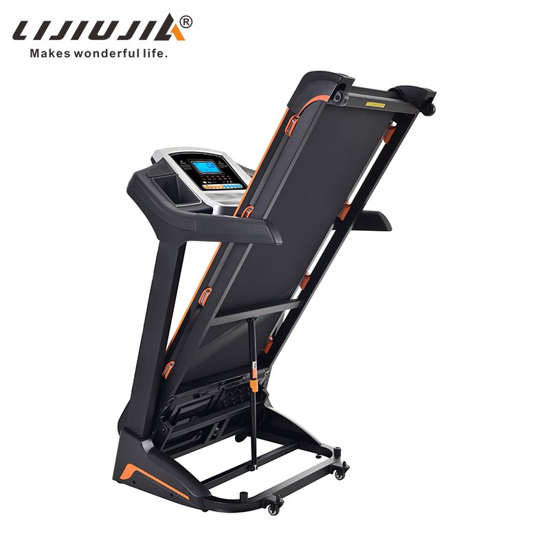 lijiujia Electric Folding 3hp Sport Gym Equipment Luxury Training Body Strong Semi Commercial Treadmill