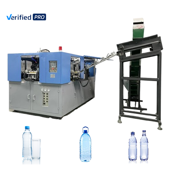 WATON Sopladora De Botella Pet Auto Pet Bottle Blowing Machine 1 Litre