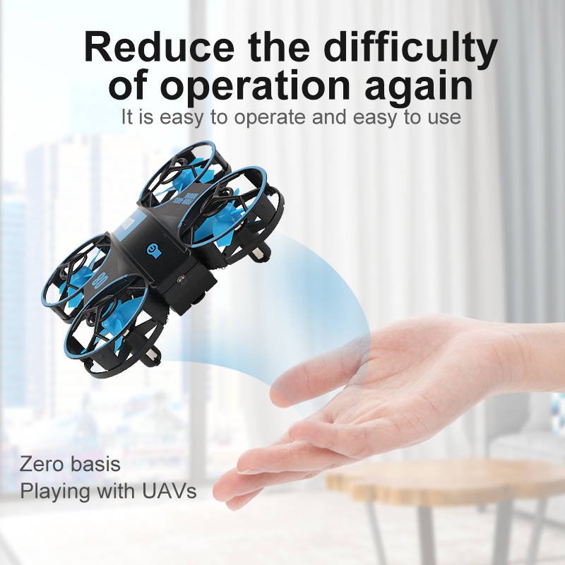 JHD RH821 RC Drone Helicopter Altitude Hold Remote Control Quadcopter Auto Hovering 3D Flip Mini Drone Kids Toys with LED Light