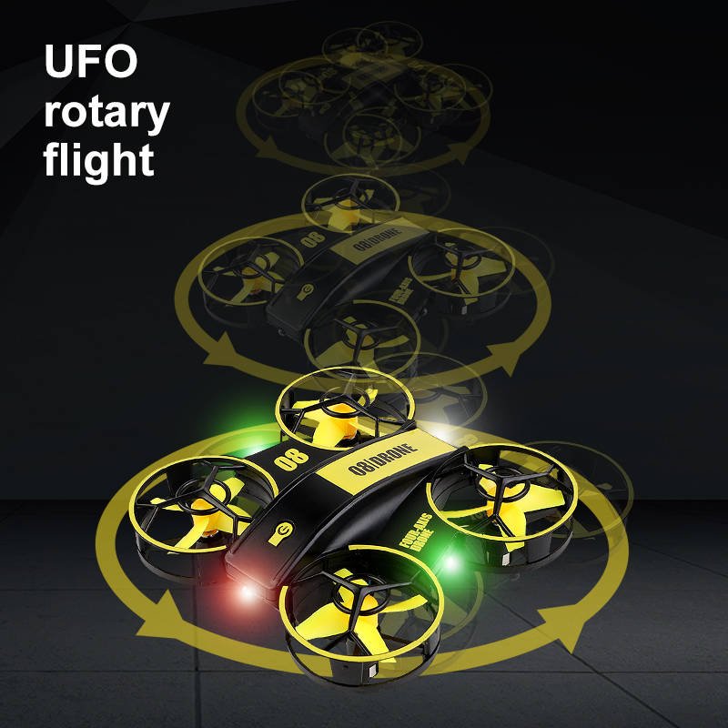 JHD RH821 RC Drone Helicopter Altitude Hold Remote Control Quadcopter Auto Hovering 3D Flip Mini Drone Kids Toys with LED Light