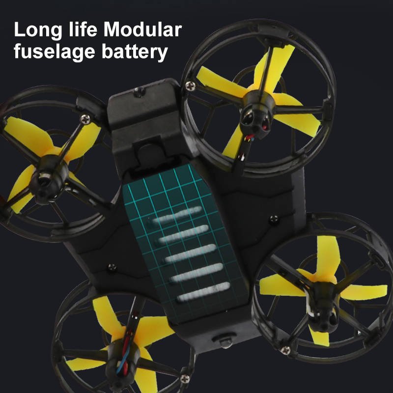 JHD RH821 RC Drone Helicopter Altitude Hold Remote Control Quadcopter Auto Hovering 3D Flip Mini Drone Kids Toys with LED Light
