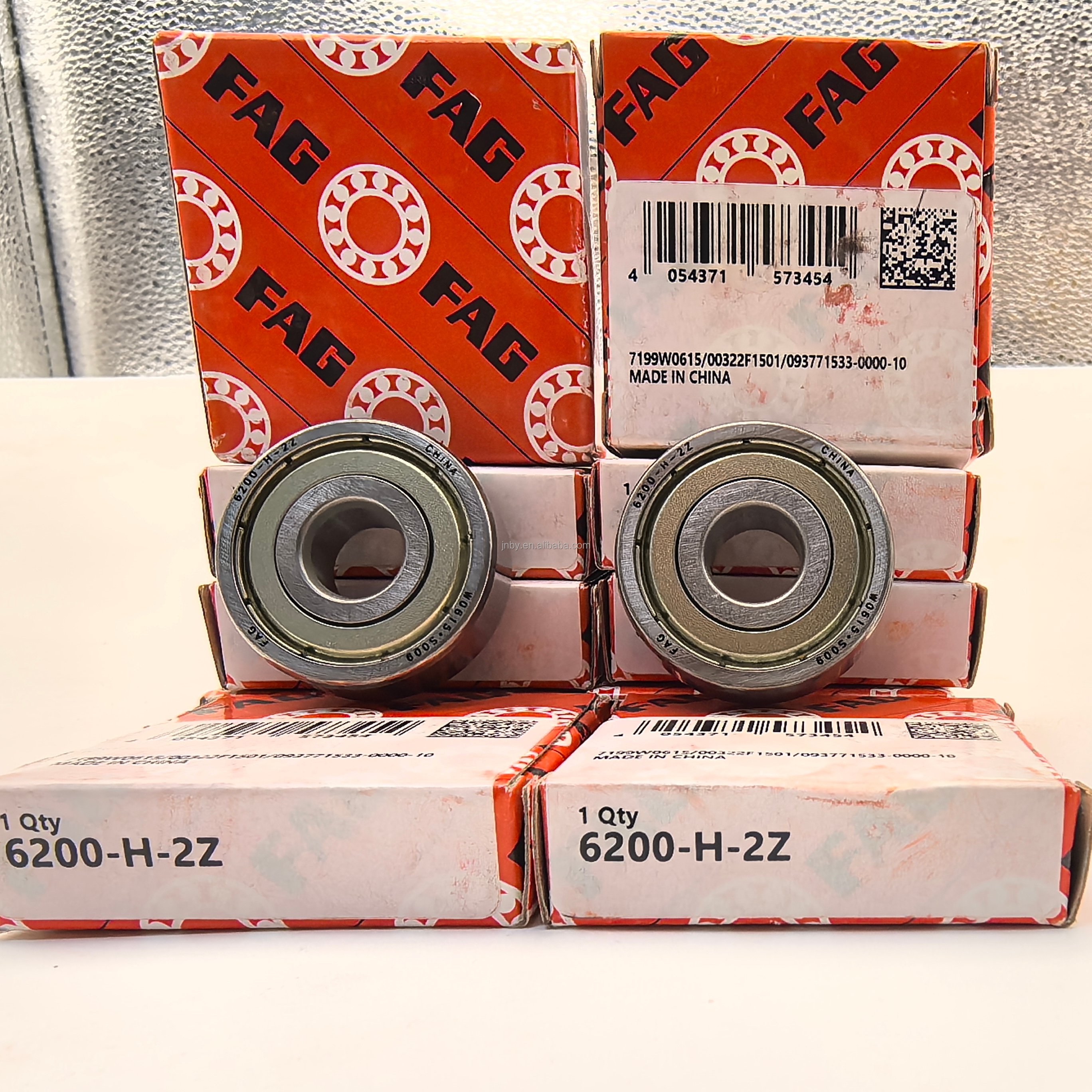 Original Germany FAG Deep groove Ball Bearing 6200 FAG Chrome Steel 2RS ZZ C3 Ball Bearing Roller Ball Auto Bearing Manufacturer