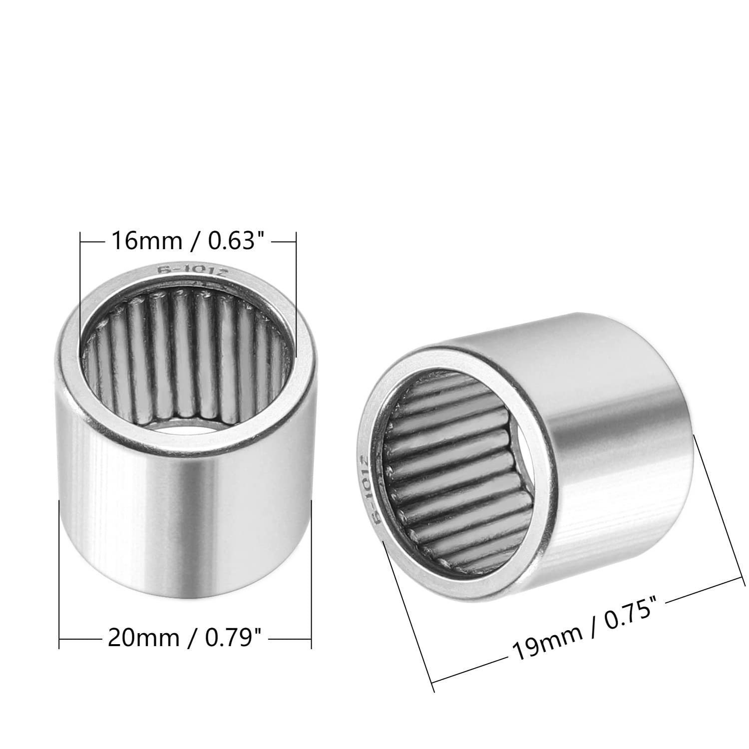 Hot Selling Factory Direct Customized Wholesale B-1012 5/8 X 13/16 X 3/4 Auto Bearings Needle Roller Bearing