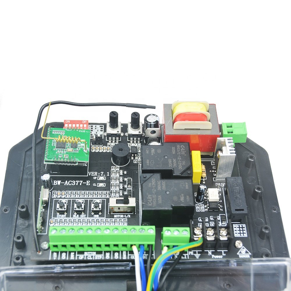 2024 Hot Sales Smart Phone Control Mobile Control AC Door Motor 800kg Affordable Garage Doors