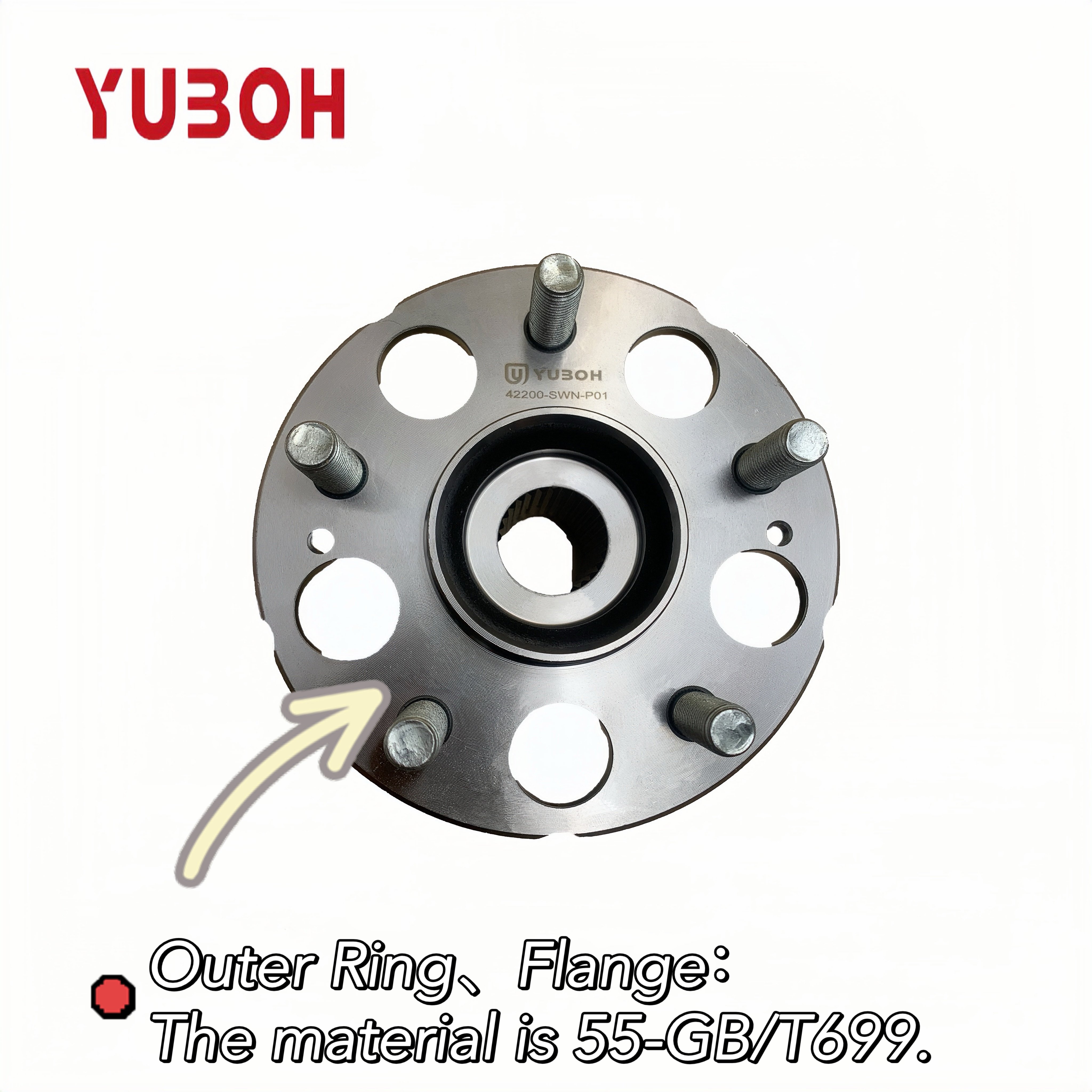 Hot Sale Wholesale Auto Spare Parts Front and Rear Wheel Hub 42200-SWN-P01 for Honda CRV RE4 4WD