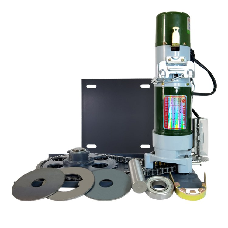 DC 300kg-1P Aluminium Core Complete Machine 110V Shutter Up Rolling Door Side Motor