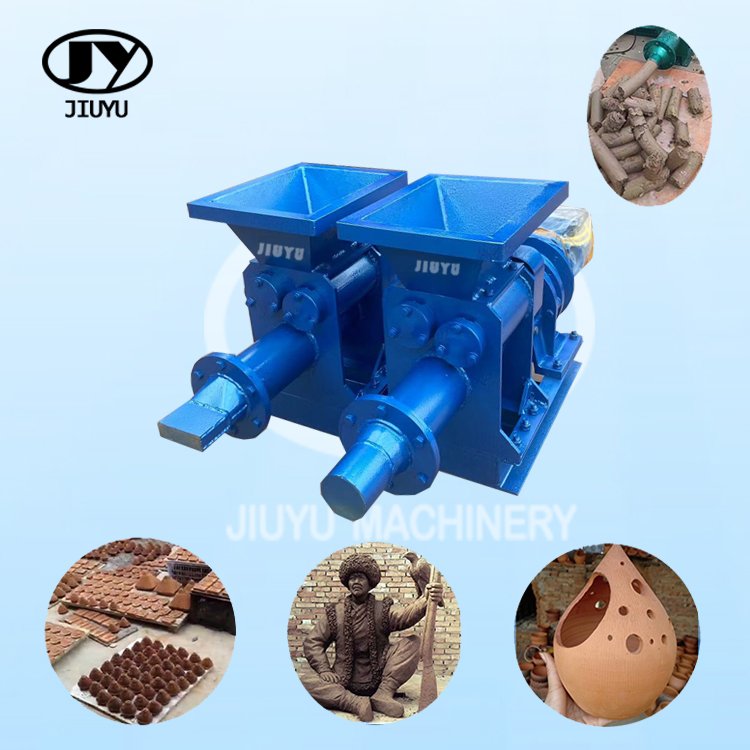JIUYU Household Machinery 230v 50hz Stainless Steel Mud Stick Extruder PM100 CE Certification