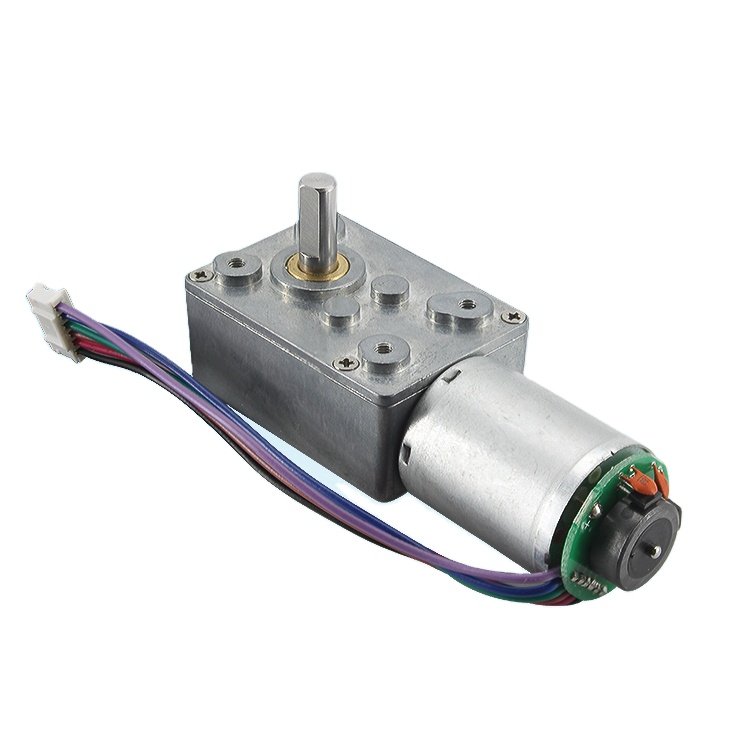 TEC2430 8Kg.cm 8Kg High Torque 32MM*46MM Gear Box 12v 36v 24vdc Low Rpm Brushless DC Electric Worm Gear Motor for Robot 2.7w