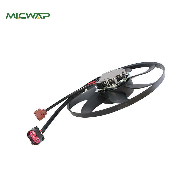 MICWAP Wholesale Auto Spare Parts New Big Cooling Fan Motor Fit for VW Golf Jetta Tiguan AUDI A3 S4 3C0 959 455 F