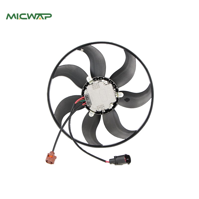 MICWAP Wholesale Auto Spare Parts New Big Cooling Fan Motor Fit for VW Golf Jetta Tiguan AUDI A3 S4 3C0 959 455 F