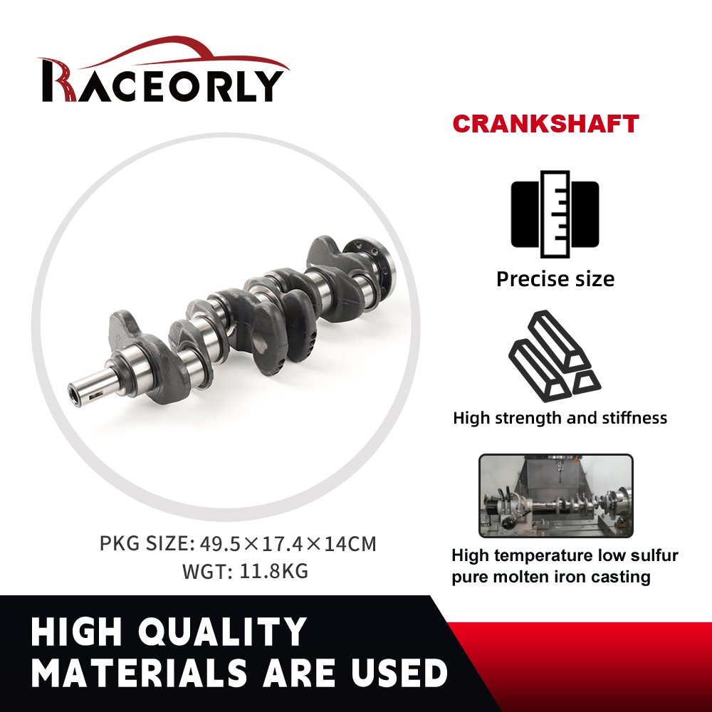 Other Car Engine Accessories Parts Systems Crankshaft A2740300101 A2740304200 for Mercedes Benz 274 Low Power 270 2.0 Thick