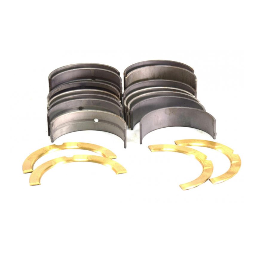 010 Main Bearing Set 215SB72D with Thrust Washers Fit for MackTruck Diesel E6 Engine