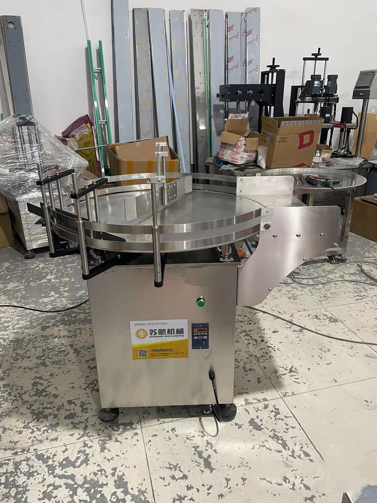 Feeding Machine Auto Unscramble Bottle With Turntable