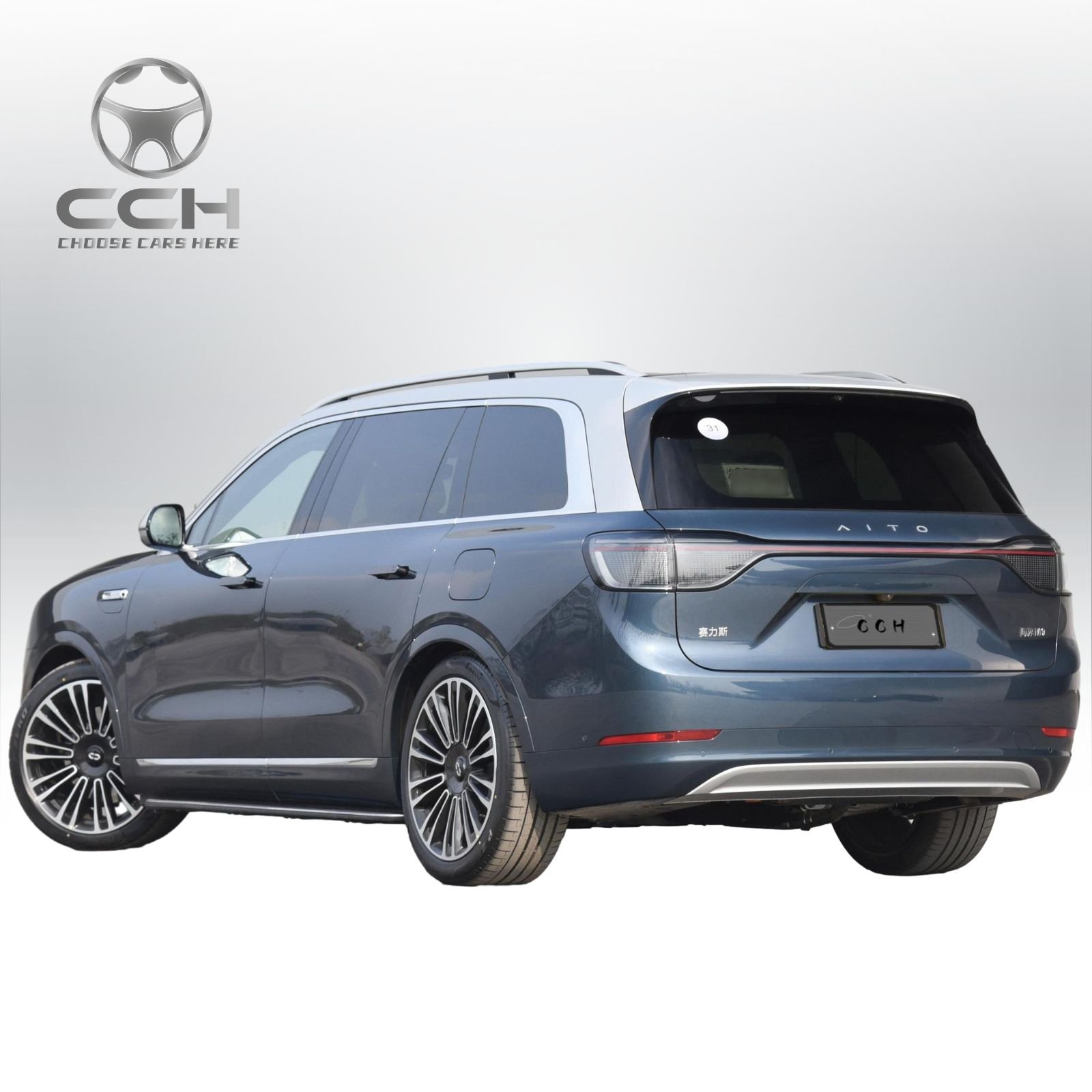 2024 Hot Sale AITO M9 Electric Vehicle New Energy SUV with EV Motor Hybrid Fuel for Adults' Sport Car