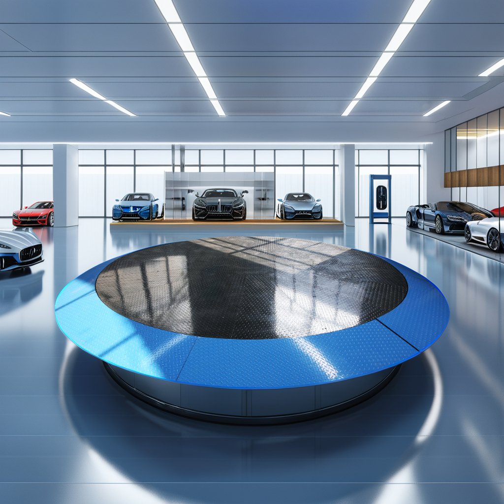 YILU LIFT Electric Motor 360 Degree Car Rotating Turntable Platform for Car Parks