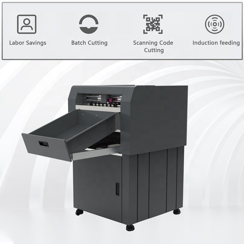 Customized Auto Sheet Sticker Digital Vinyl Plotter Label Servo Motor Die Cutting Machine Cutter Digital Die Cutting Machine