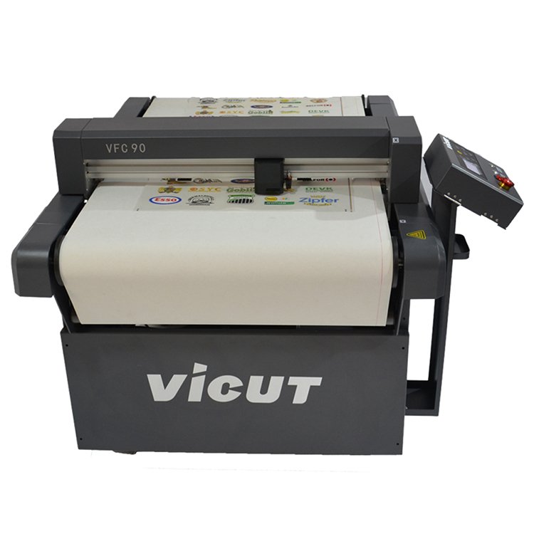 DTF Cutting Machine for Flexible DTF Film Cutter PET PVC Reflective Film Auto Feed Flatbed Cutter VFC90