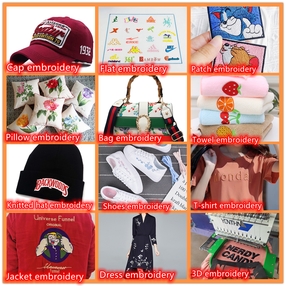 Yonthin High Speed 15 Needle Single Head Small Computer Embroidery Machine Suppliers Prices for Sale Computerized T-shirt Ca P