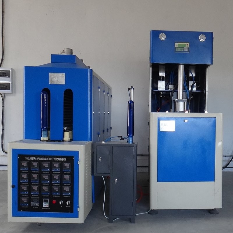 SEMI-AUTO PET BOTTLE BLOW MOULDING MACHINE