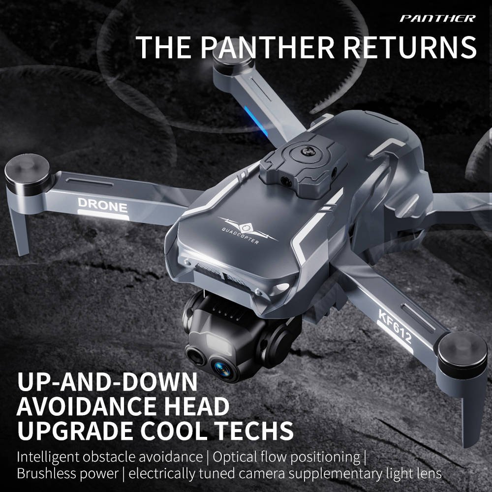 JHD New KF612 Drone 4k Profesional HD Camera 2-Axis Gimbal Anti-Shake Aerial Photography Brushless Foldable Quadcopter Dron Toys