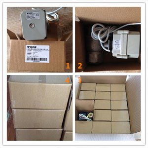 2 Way WRAS Approved 3/4'' AC220V Brass Electric Motorized Ball Valve with Manual Override