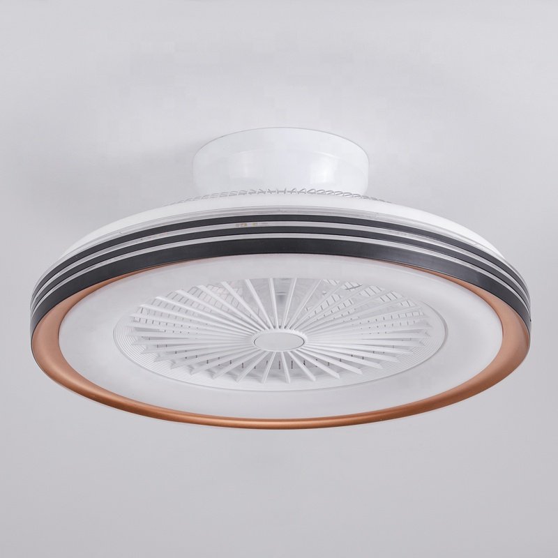 XD50 Smart Ceiling Fan Light 50cm Bladeless 5 DC Motor Blades Remote App Control Lighting Solutions for Project Installation
