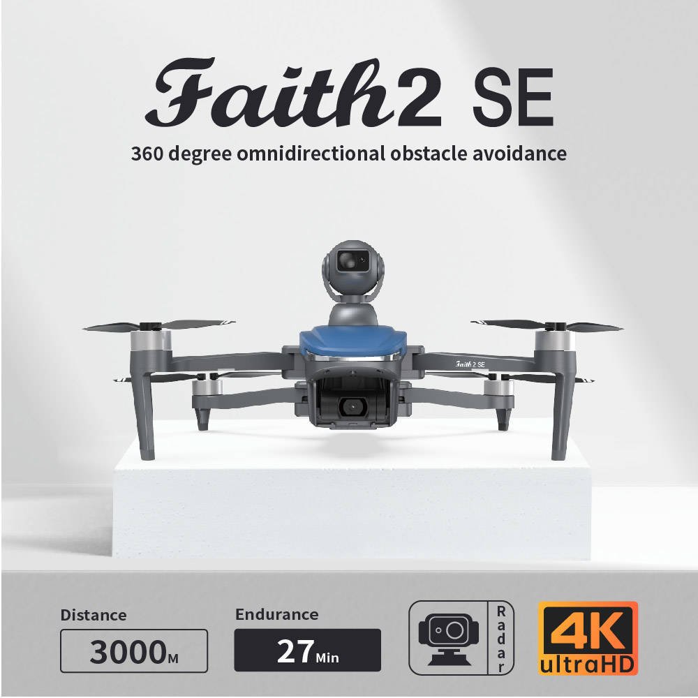 JHD C-FLY Faith 2 SE Drone 4K Profesional 3-Axis Gimbal 5G Wifi FPV GPS Drone With Camera Obstacle Avoidance RC Quadcopter Toys