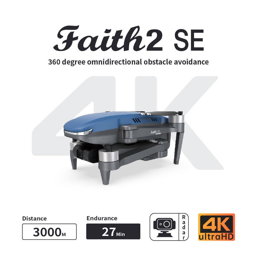 JHD C-FLY Faith 2 SE Drone 4K Profesional 3-Axis Gimbal 5G Wifi FPV GPS Drone With Camera Obstacle Avoidance RC Quadcopter Toys