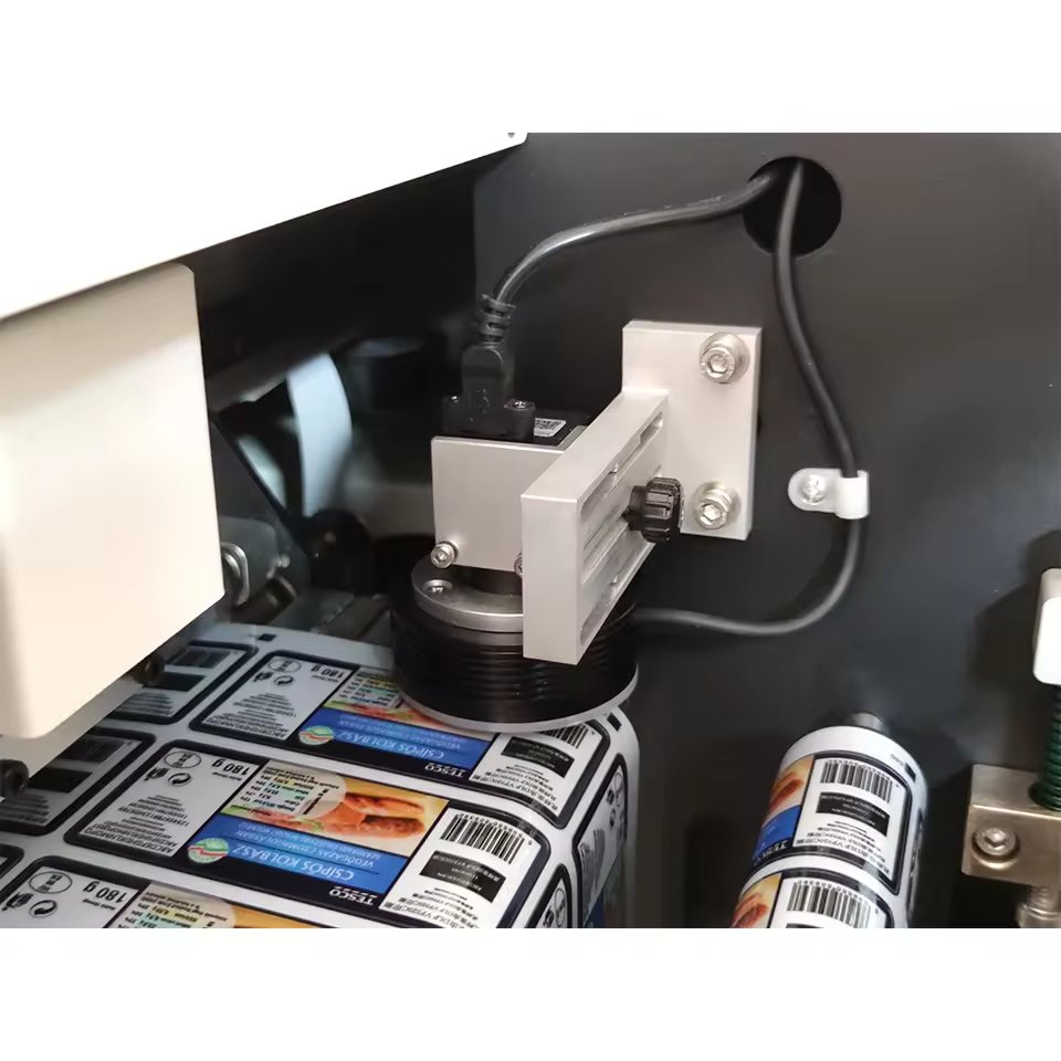Label Die Cutting Machine Roll to Roll Round Sticker Cutter Auto Feed Die Cutting Machine