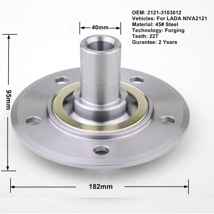 Hot Sale Auto Spare Parts Steering Knuckle Spindle for LADA NIVA OEM 2121-3103012