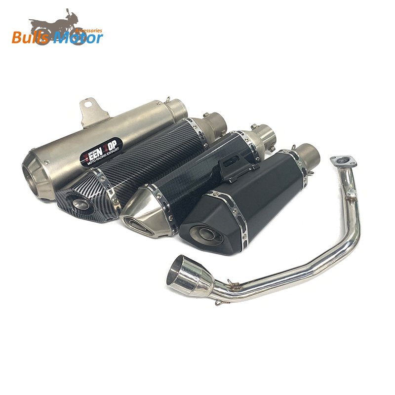High Performance Exhaust Pipe for GY6 125 150cc Scooter for tank 200cc Exhaust Link Pipe 51MM Scooter Exhaust System Header