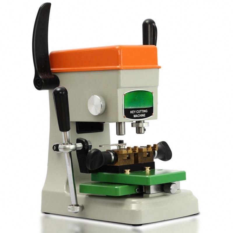 ANDUUK vertical horizontal two-in-one function key blank copying machine Metal door key cutting machine Manual Blank Keys