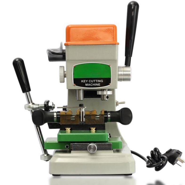 ANDUUK vertical horizontal two-in-one function key blank copying machine Metal door key cutting machine Manual Blank Keys
