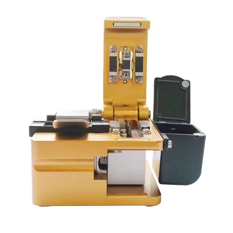 Signal fire brand Automatic optical fiber tool optical fiber cleaver s09 with waste fiber box for AI-8 and 9