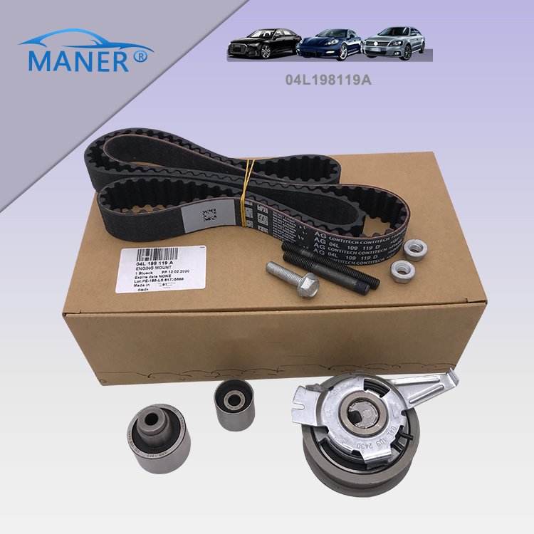 MANER Auto Timing Belt Kit 04L198119A for Audi A3 A4 Q3 VW AMAROK BEETLE CRAFTER GOLF JETTA PASSAT 2.0T