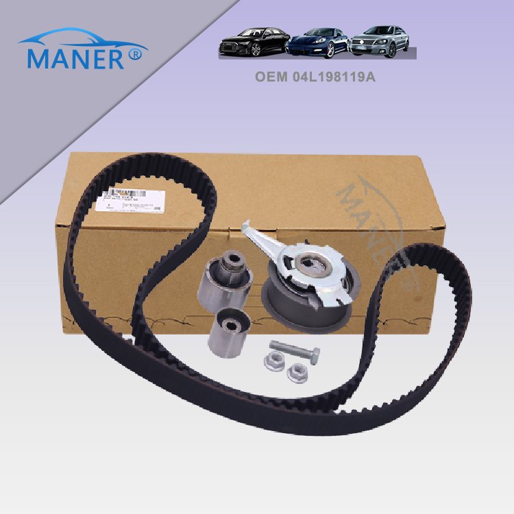 MANER Auto Timing Belt Kit 04L198119A for Audi A3 A4 Q3 VW AMAROK BEETLE CRAFTER GOLF JETTA PASSAT 2.0T