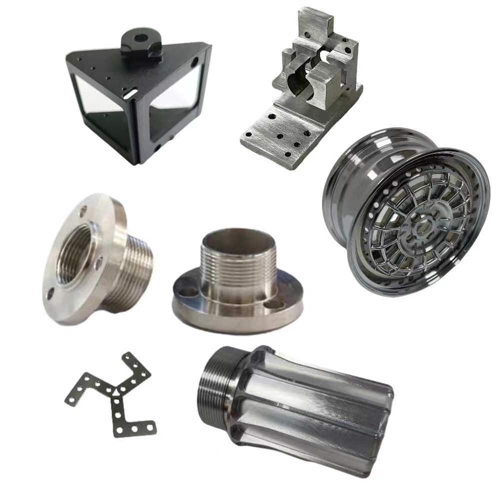 Factory Custom Motor Cover CNC Machining Oxidation Aluminum Die Casting Parts