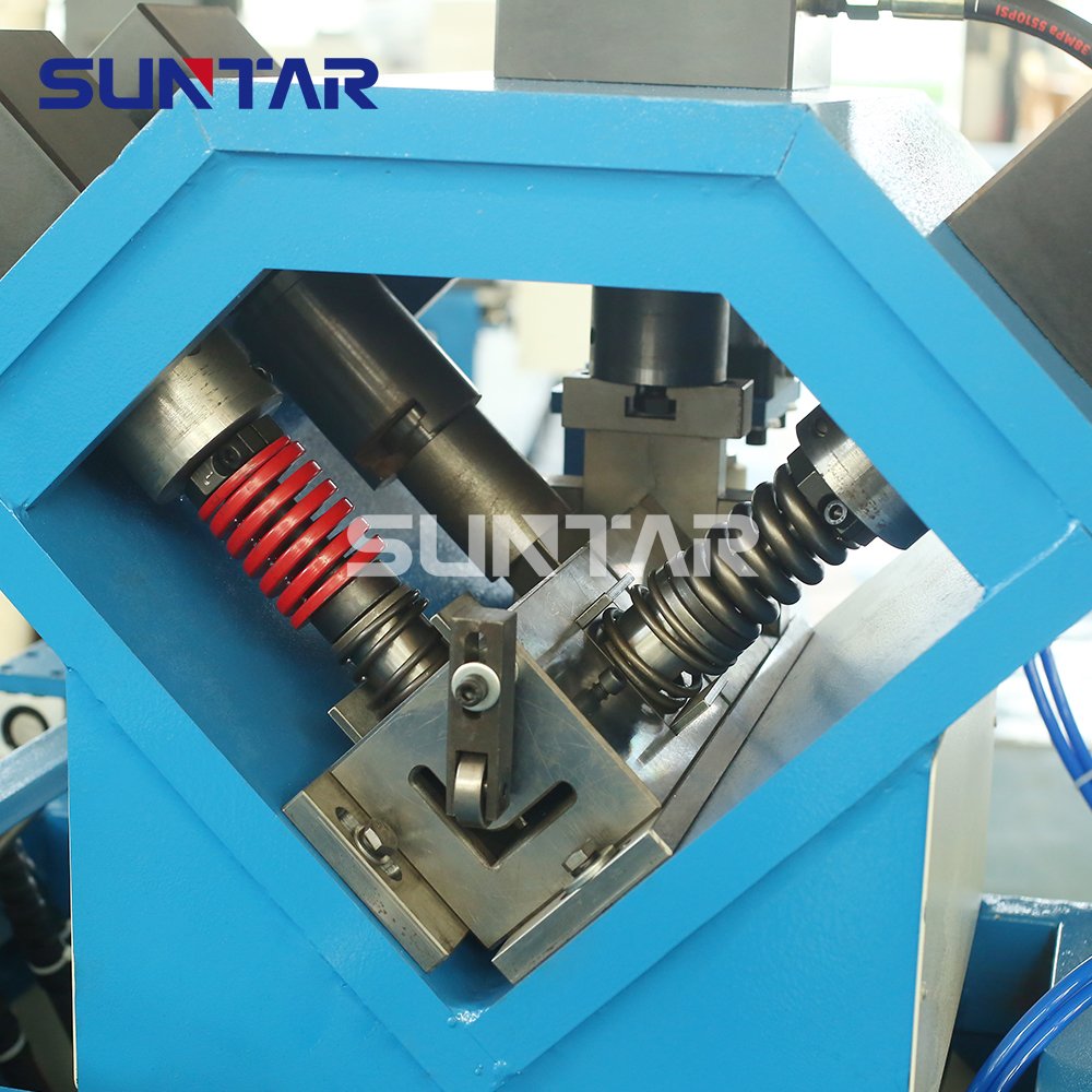 Hot Sale Reputable SUNTAY STJG-30/50 Duct Angle Steel Flange Production Line for Punching and Cutting Duct Angle Steel Flange