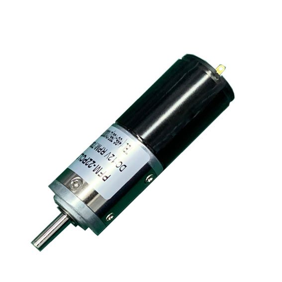 Mini Dc Gear Motor Coreless Winding Customized 6v 0.3Nm 200rpm OD22mm PFM-22P for Auto Blind