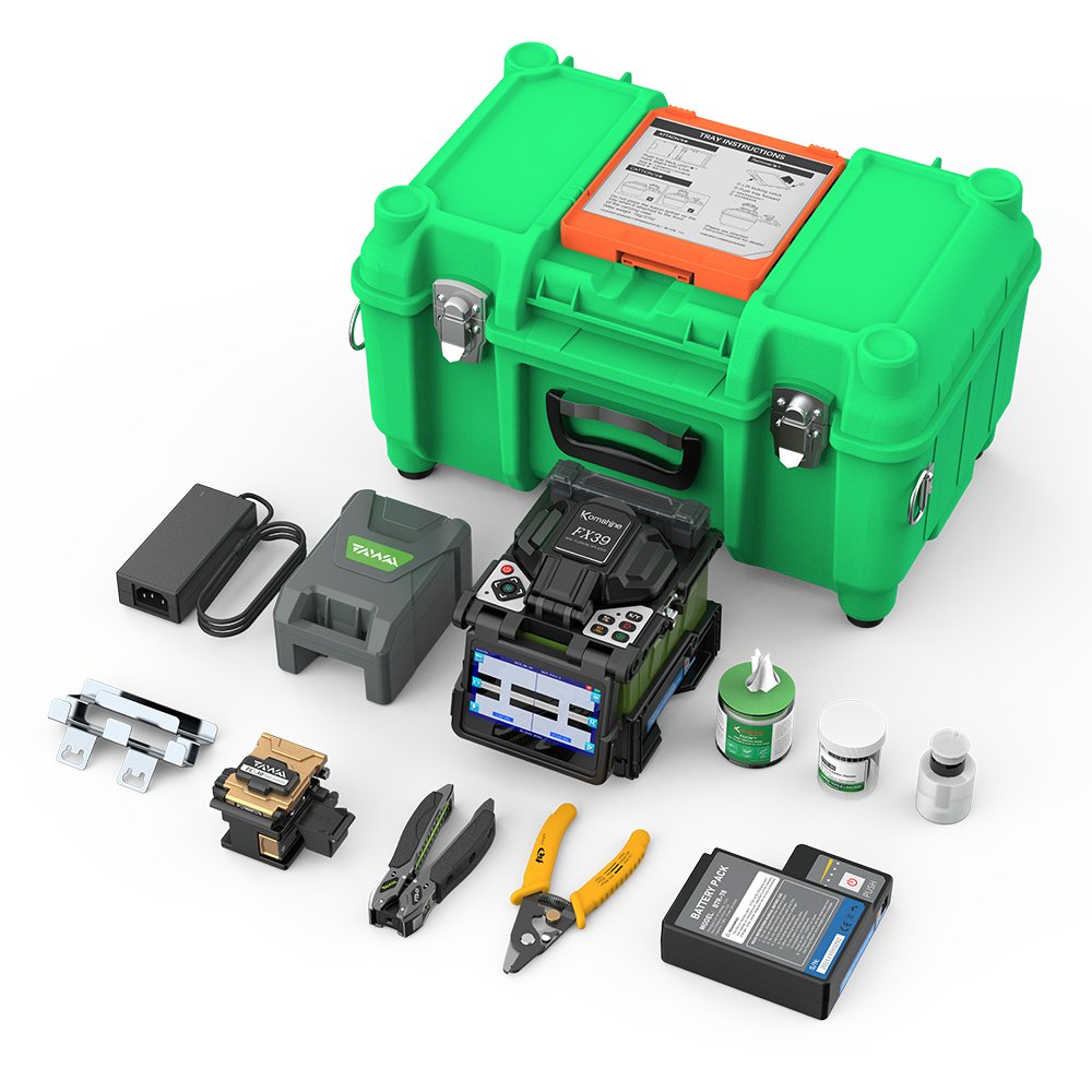 Automatic Optical Fiber Welding Machine FX37 FX39 GX39 6 Motors Core to Core Fusion Splicer with WiFi 4G Network