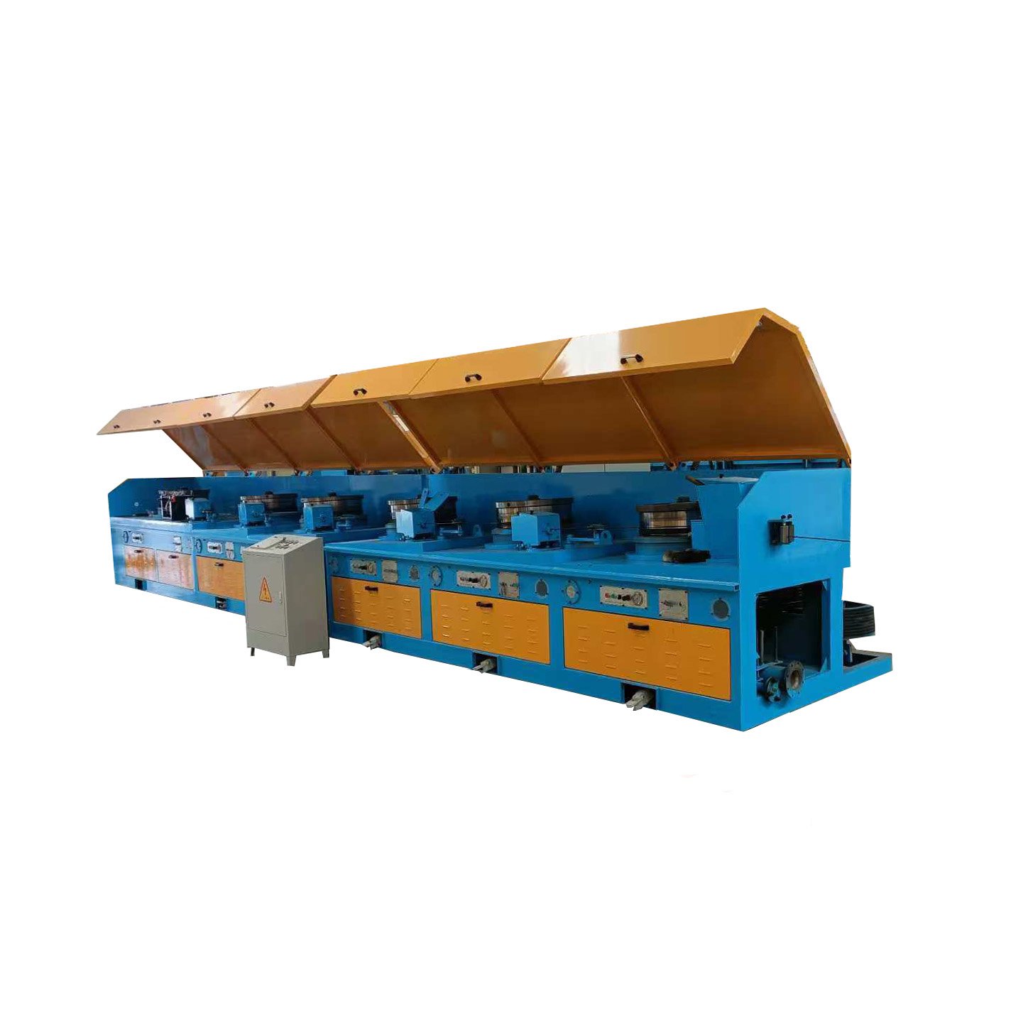 Fast Speed Fully Automatic 6.5-2.0 mm Straight Line Wire Drawing Machine