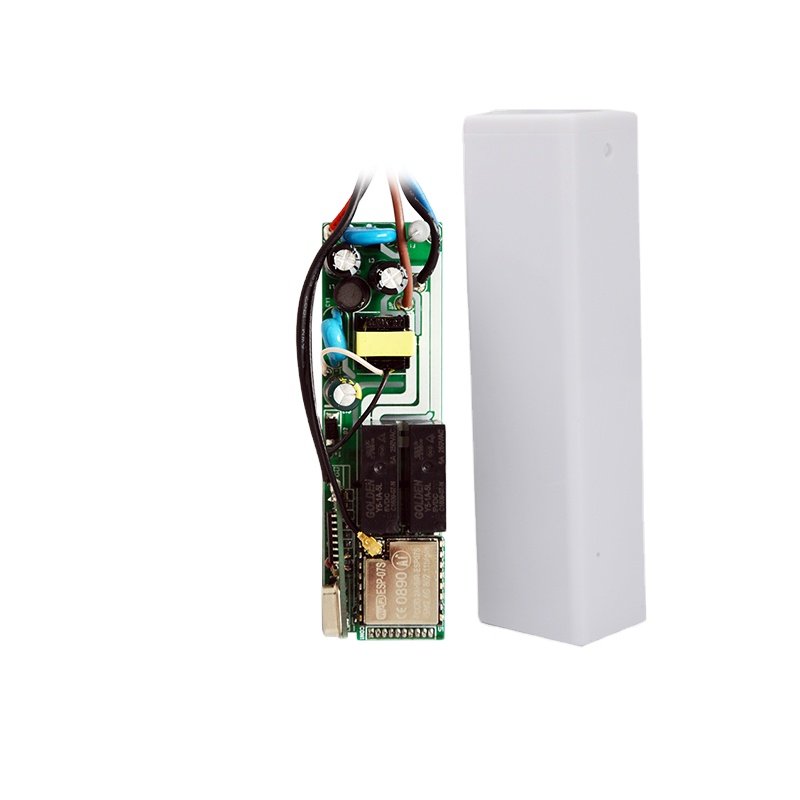 AC Motor 220V Roller Shutter Gate Controller Built-in Receiving Board Remote Controls Kit Roller Shutter Door Opener