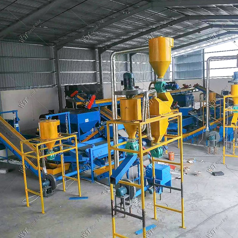 Auto Tire Recycling Machine for Scrap Tire Powder Recycling Plant Waste Tyre Recycling Machines in Pakistan